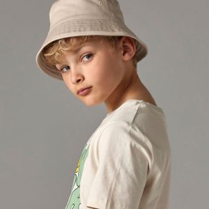 Children’s Organic Cotton Bucket Hat — Custom Name