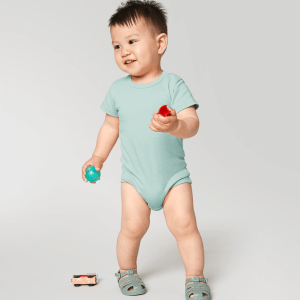Soft Baby Short-Sleeve Bodysuit