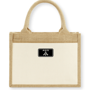Axis Cotton Pocket Jute Gift Bag