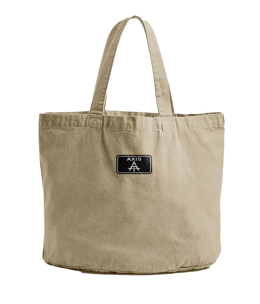 Axis Garment-Dyed Oversized Shopper